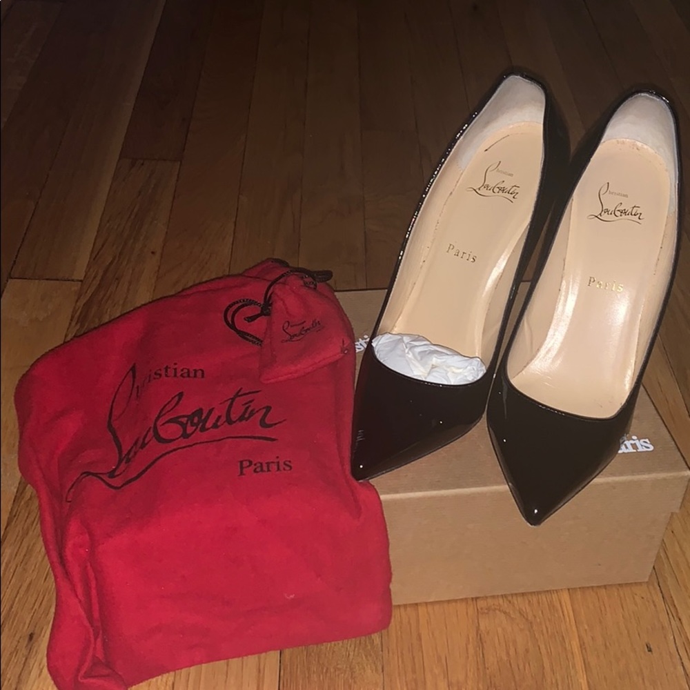 Christian Louboutin Pigalle 100 patent